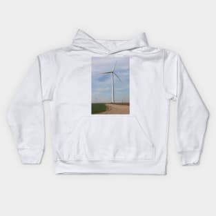 Giant Windmills in the SKY Kids Hoodie